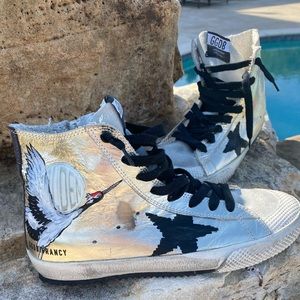 Golden Goose Gold Crane Francys